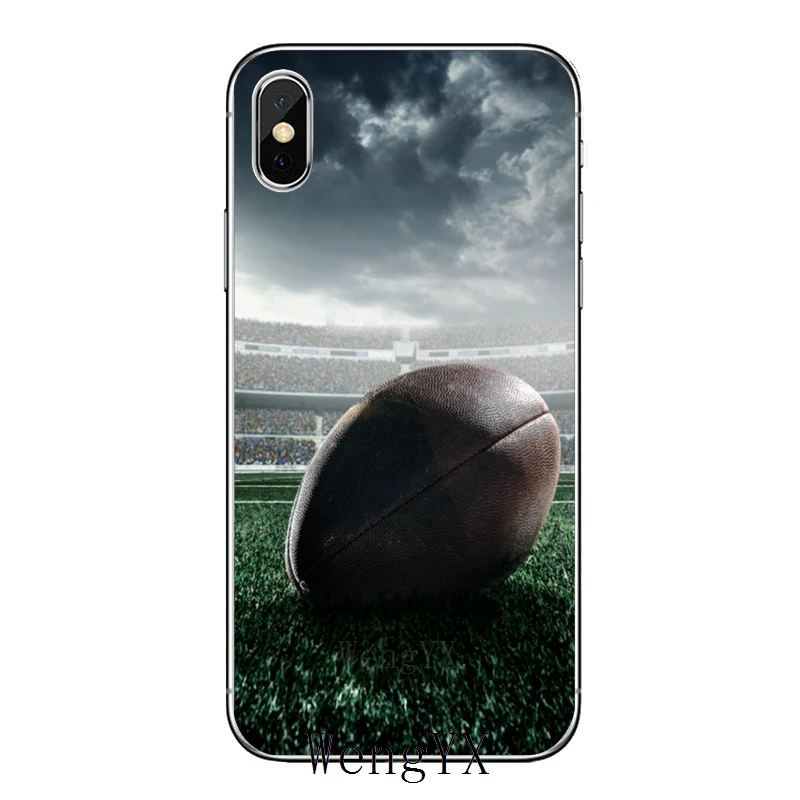 Регби мяч спорт для huawei mate 20 10 9 P30 P20 P10 P9 pro Lite P Smart plus чехол для телефона - Цвет: Ball-Sport-A-01