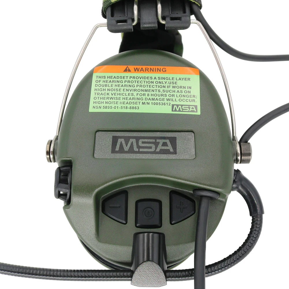 Tactical Softair Sordin Headset Noise Reduction Earphone Hunting Airsoft Headphone FG PTT U94 Kenwood 2 Pin 5