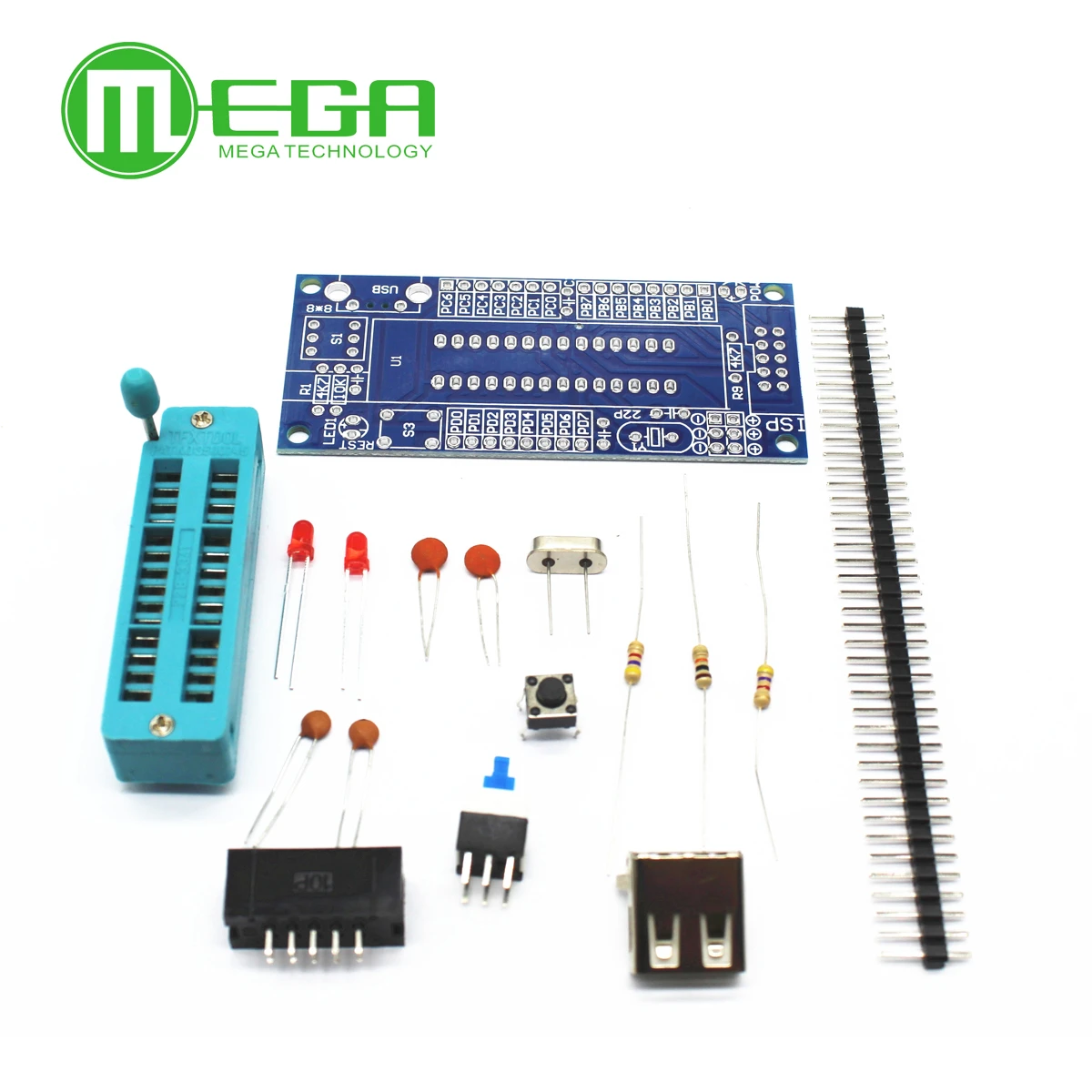 NO Chip DIY Kit 10pcs ATMEGA8 ATMEGA48 ATMEGA88 Development Board AVR NO Chip DIY Kit 10pcs ATMEGA8 ATMEGA48 ATMEGA88 Development Board AVR