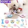 HOOPET Pet Dog Interactive Toy Chewing Colorful Rubber Shape Small Dog Training Play Supplies 1