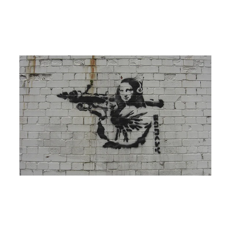 Абстрактная Картина на холсте с граффити Бэнкси, постеры и принты «Жизнь коротка, холодная утка», Настенная картина, домашний декор - Цвет: 3
