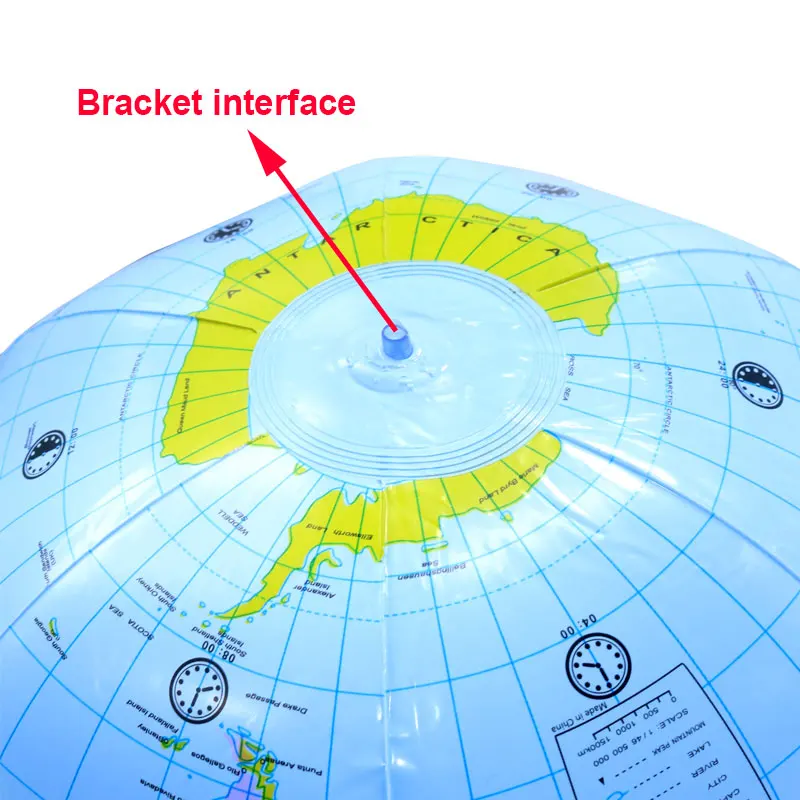 2 шт. 16 дюймов надувные глобусы английская версия мировая географическая карта Обучающие инструменты детский пляжный мяч
