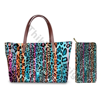

Shoulder Bag Women Leopard Printed Female Handbags And Purses Fashion Large Clutch Bag For Custom 2020 New Handtassen Dames