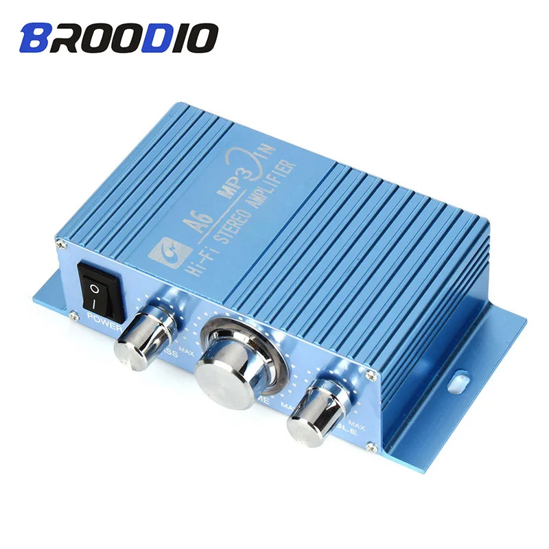 

HIFI Stereo Amplifier 2.0 Channel TDA7056 Audio Power Amplifiers Board MP3 Speaker DIY Amp For Car DVD Mini Moto Computer Sound