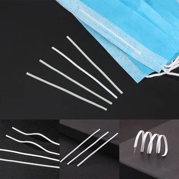 

100PCS Mask Dedicated Nose Bridge Strip DIY Craft Making Accessories For Masks Disposable Masks Decor Supplies