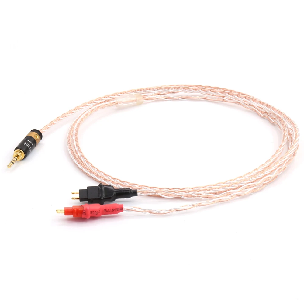 2 5MM OCC Silver Plated Upgraded Headphone Replacement Cable For HD600 HD650 HD525 HD545 HD565 HD580