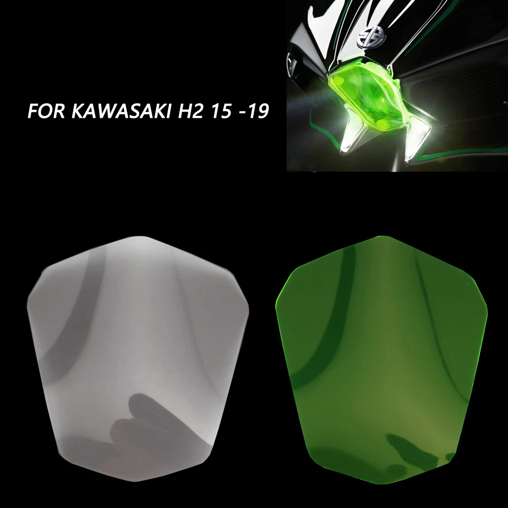 For KAWASAKI H2 H 2 2015 2016 2017 2018 2019 Motorcycle Headlight Guard Head light Shield Screen Lens Cover Protector | Автомобили и