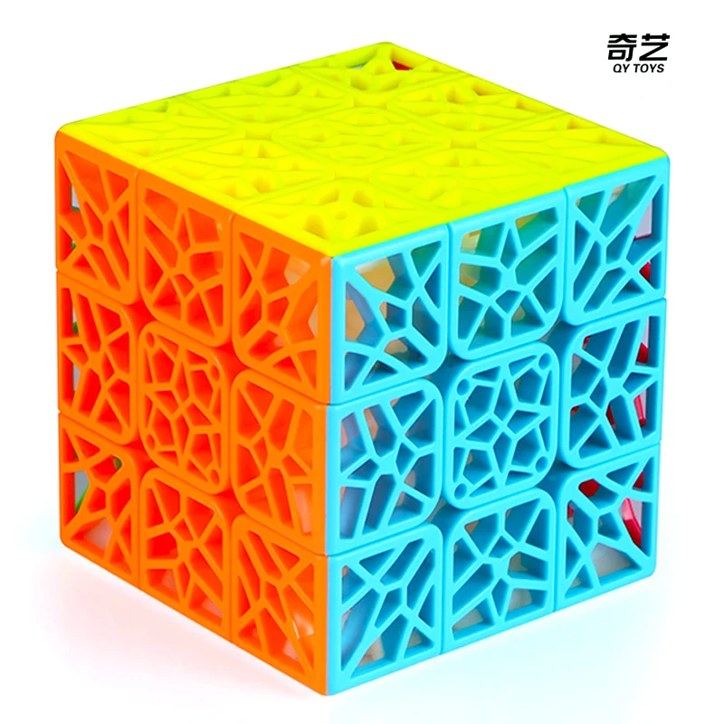QiYi профессиональная DNA 3x3x3 вогнутый куб скорость для магической головоломки Нео Куб антистресс Cubo Magico для детские образовательные игрушки