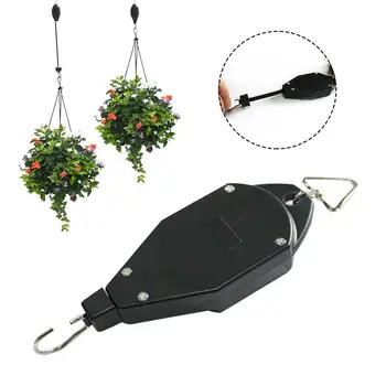 

Gardening Retractable Hook Adjustable Plant Hanger Hook With Locking Mechanism For Hanging Garden Flower Baskets Plant Pots