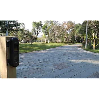 

Solar Wireless Driveway Alarm System- 1/2 Mile Long Transmission Range- 300 Feet Wide Sensor Range Outdoor Weatherproof DIY Secu