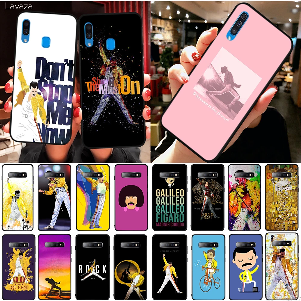 Lavaza Freddie Mercury Queen band TPU чехол для телефона Samsung Galaxy A2 A3 A5 A6 Plus A7 A8 A9 2018 A20e мягкий |