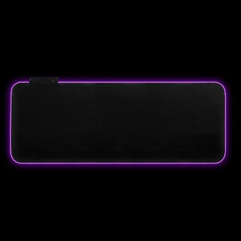 

Locking Edge Wear Resistant Mouse Pad Keyboard Rubber Desk Mat Universal Adjustable Modes RGB Colorful Computer Gaming Smooth
