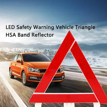 

Car Tripod Reflective Warning Sign Car Tripod Triangle Card Parking Folding Danger Sign Car Safety Emergency Tripod