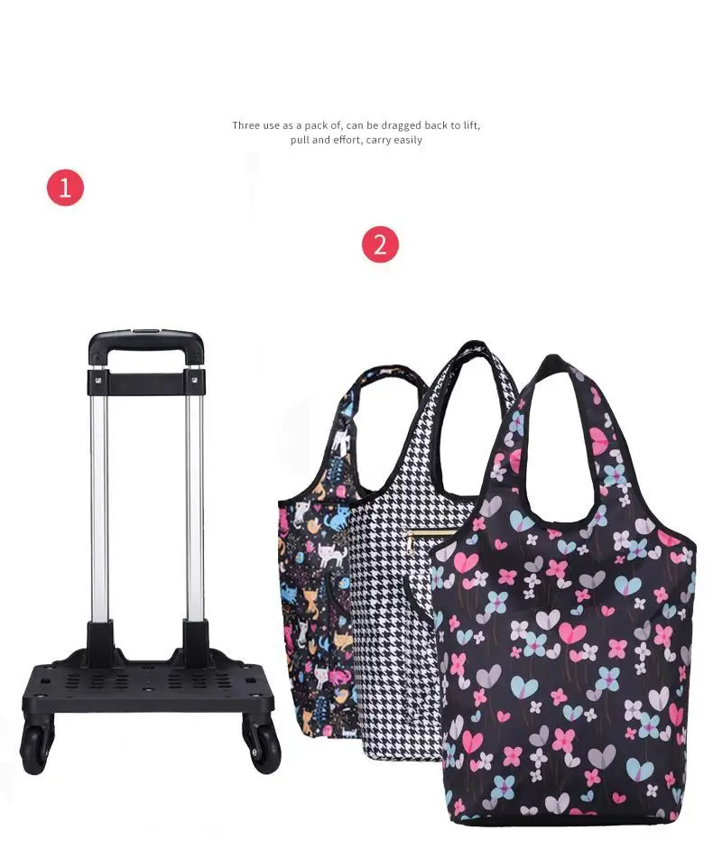 Plegable Folding Carrello Carello De Courses Avec Roulettes Chariot Roulant Mesa Cocina Table Shopping Trolley Kitchen Cart