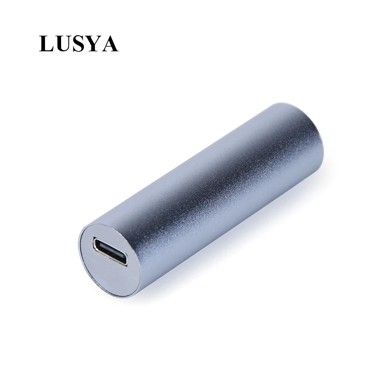 Lusya AK4493 DAC Portable Decoding Headphone Amplifier 3 5mm 2 5mm Balanced single ended dual output DSD512 T0297