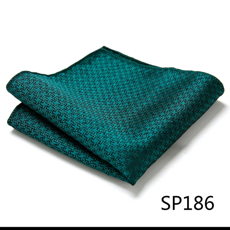 Newest style  Brand Factory Sale Top grade  Pocket Square Paisley Dropshipping Clothing accessories Memorial Day Fit Workplace