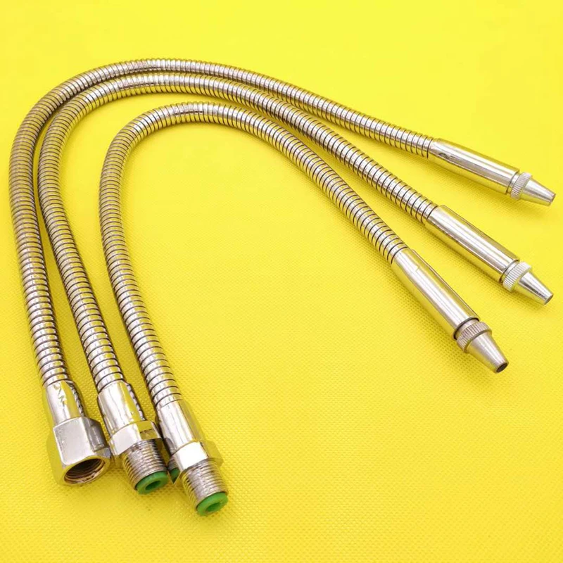 Flexible Metal Water Oil Cooling Tube Coolant Hose with Round Head Nozzle Adjustable Switch for CNC Lathe Cooling 5
