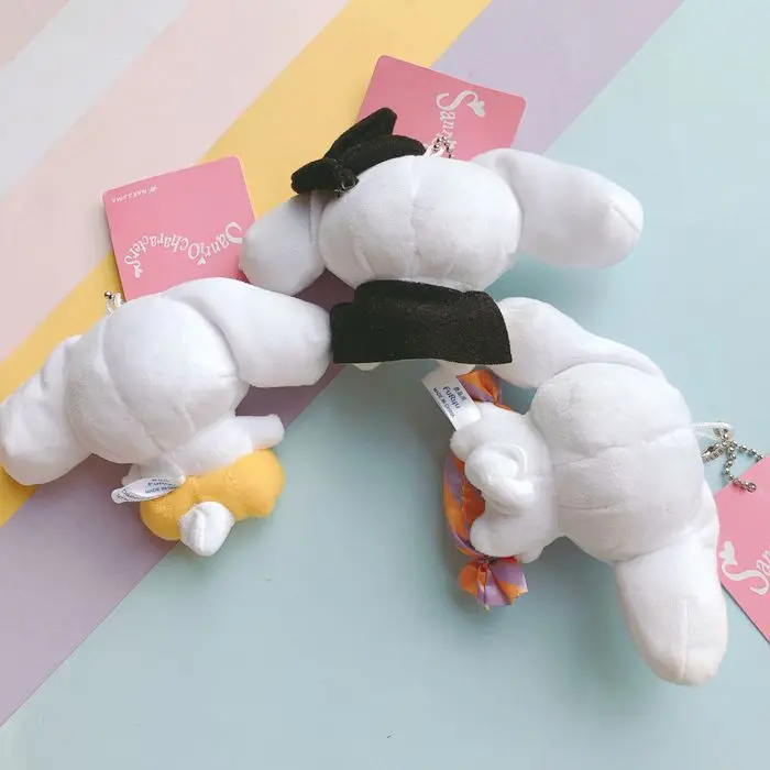 1 шт. милый мультфильм аниме Cinnamoroll Собака брелок сумка кулон Мягкие плюшевые игрушки для детей подарок