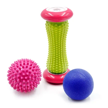 

Plantar Fasciitis Foot Massage Roller Spiky Ball Massage Ball for Hand Leg Back Pain Therapy Deep Tissue Trigger Point Recovery