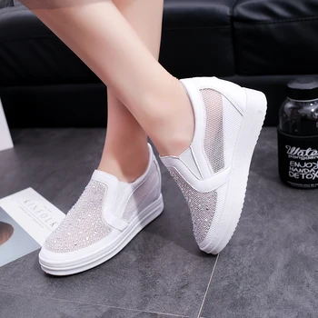 

Women Tennis Shoes Tenis Mujer 2019 Ladies Black White Sport Outdoor Shoes Tenis Blancos Female Athletic Jogging Light Sneakers