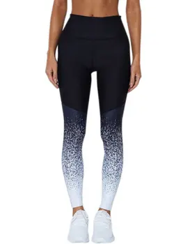 

X 2019 Fashion Sport Pants Digital Printed Geometric Bottom High Waist Seamless Leggings Push Up Leggings Pants