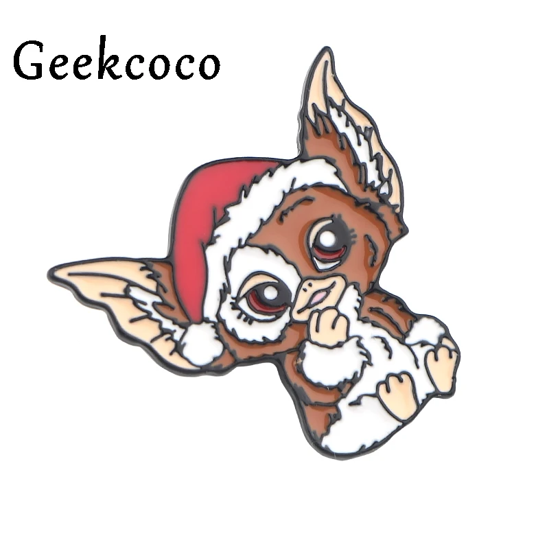 Мультфильм каваи Gremlins жесткая эмаль броши Металлические Булавки para ropa для детской обуви одежда рюкзак diy ремесло украшение J0741