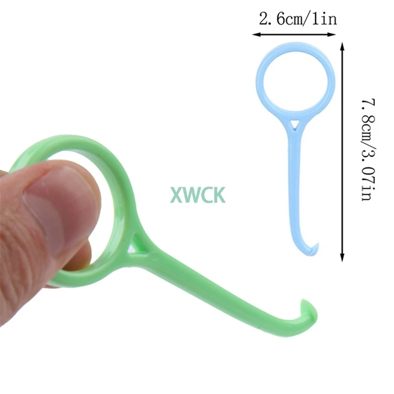 

1/6PCS Dental Removal Hook Tool Plastic Orthodontic Aligner Remove Invisible Removable Braces Clear Aligner Oral Care