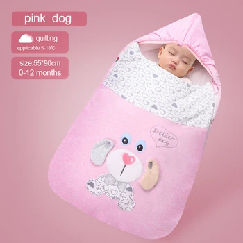 

Wrap Newborn Winter Bed Sleeping Bag Zipper Newborns Sleepsack Footmuff 65*35.4in Envelope Bedding Baby Cotton Swaddle Stroller