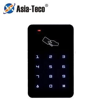 T6C Standalone Access Controller 13.56Mhz IC Access Control Keypad digital Touch Screen Backlight Card Reader Door Lock System 1