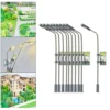 10pcs Train LED Light Landscape Lawn Railway Lamp Post Layout Mini Garden Street Lights Model Building HO/TT/N Scale 1