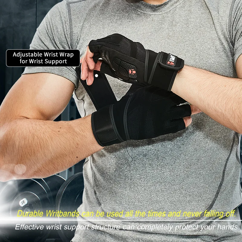 TMT спортивные фитнес тяжелая атлетика спортивные перчатки для тренировок фитнес бодибилдинг тренировки наручные обертывания упражнения перчатки для мужчин и женщин