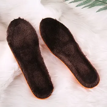 

warm heating insole wool padded insoles winter unisex warm insole plush pad suitable for Winter snow boots