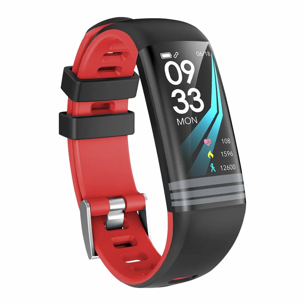 04 G26S цветной экран Смарт-Браслет фитнес-часы водонепроницаемый SmartBand кровяное давление фитнес-трекер Браслет для Ios и Android - Цвет: 04