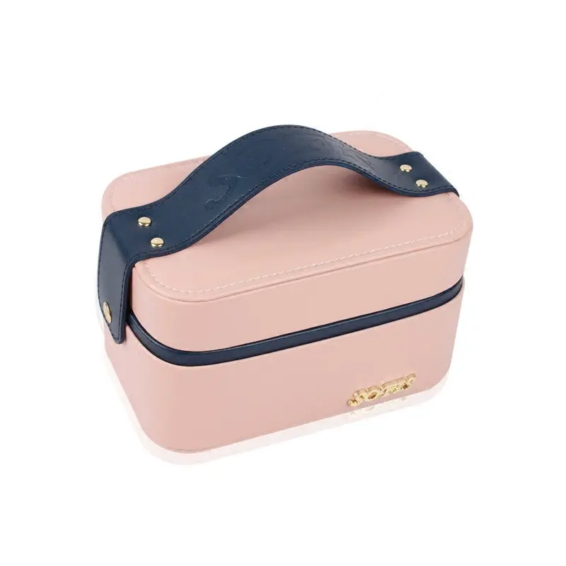 

Hot Creative Women's PU Leather Earbob Jewelry Boxes,Makeup Organizer,Portable Travel Earrings Storage Case for Jewelry Gift Box