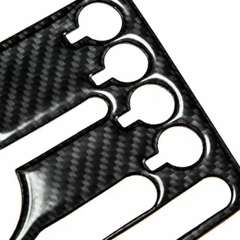 

Decoration Trim Cover Console Carbon Fiber Inner Center For Ford Explorer