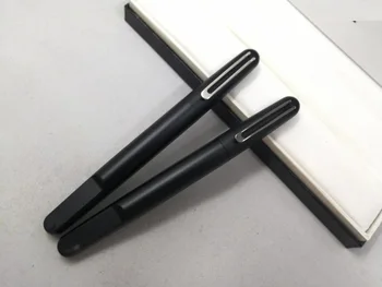 

Wakaka M Ultra black Red resin rollerball pen with Magnetic closing cap of pen
