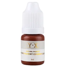 8 мл чернила для бровей искусство окрашивание микроблейдинг нетоксичный легко носить макияж Полуперманентная интенсивность аксессуары пигмент татуировки