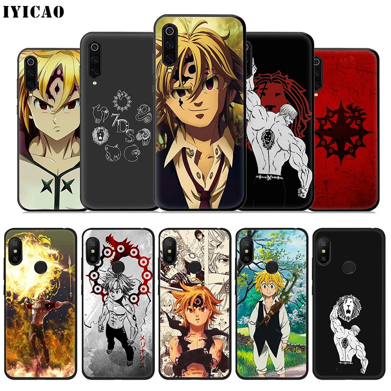 IYICAO Seven Deadly Sin Anime Soft Case for Xiaomi Mi A3 A2 A1 10 9T CC9E CC9 9 8 6 Se Lite F1 5X 6X MiA1 MiA2 MiA3 |