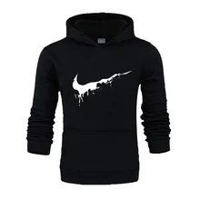 Модные брендовые спортивные мужские толстовки осенние мужские толстовки мужские однотонные толстовки с капюшоном топы Горячая Распродажа XXXL