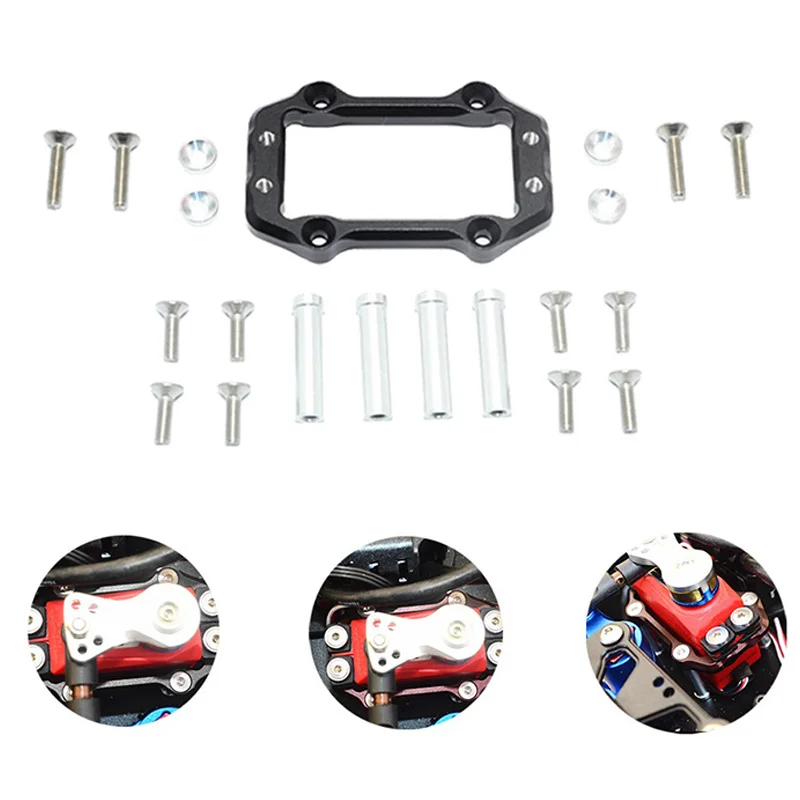 Для ARRMA KRATON 6S 1/8 RC Гусеничный автомобиль грузовики из алюминиевого сплава рулевое