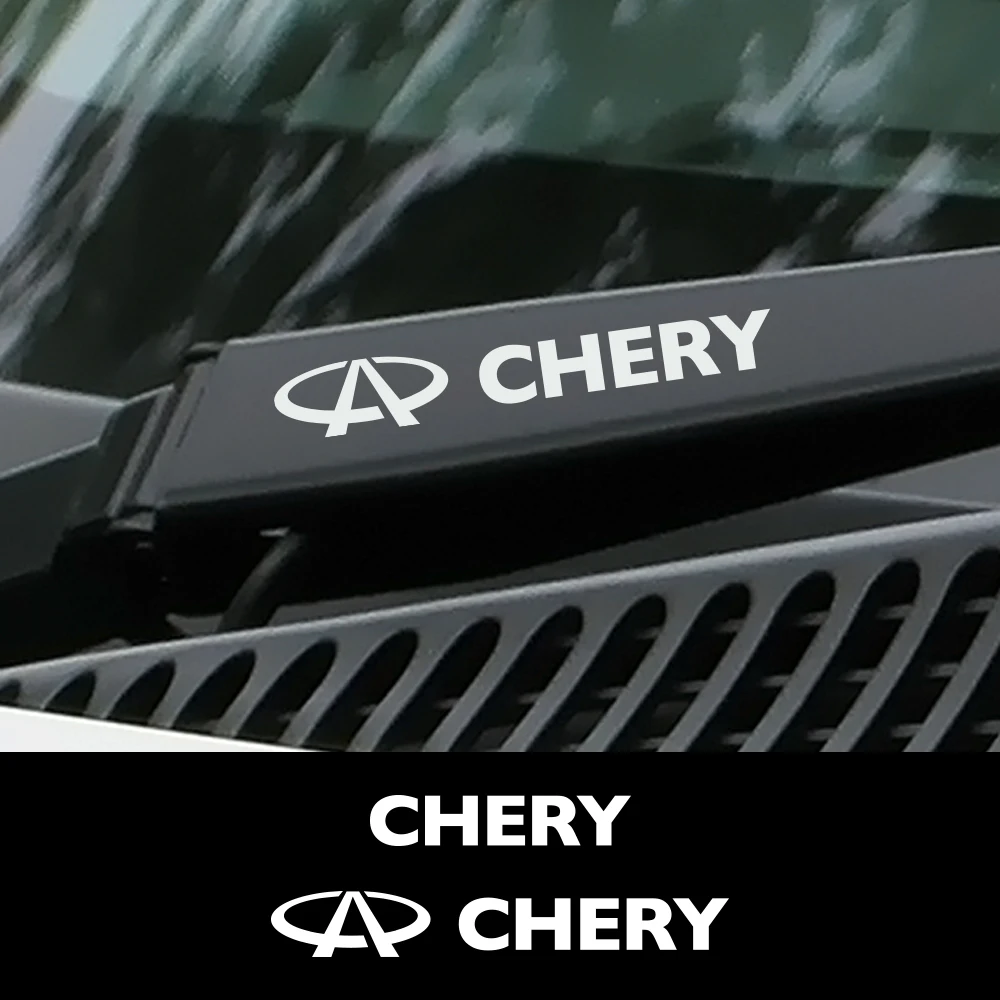 4PCS Car Windshield Wiper Stickers For CHERY TIGGO 5 A1 A3 A5 QQ KIMO INDIS JAGGI Auto Tuning Accessories Vinyl Film Decals | Автомобили и