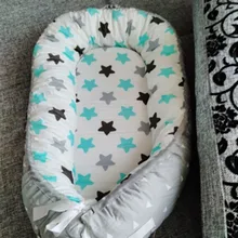 80*50 см портретная детская кровать гнездо для новорожденного бионическая кровать кроватка для сна дорожная кровать бампер