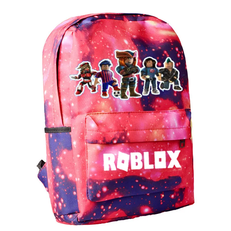 Red Starry Kids Backpack Girls Roblox School Bag With Anime Backpack For Teenager Girls Feminina School Backpack Mochila Mujer Backpacks Aliexpress - mochilas saco roblox redbubble