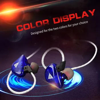 

New sport QKZ CK5 In Ear Earphone Stereo Race Sport Headset Music Driving Noise Cancelling Earphone Wholesale 3.04#H10