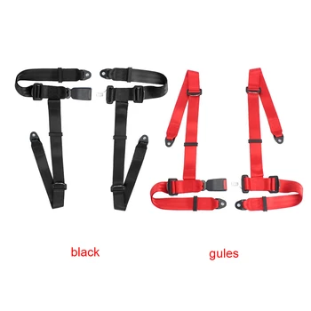 

Hot 4 Point Car Auto Vehicle Racing Safety Seat Belt Nylon Harness Quick Release