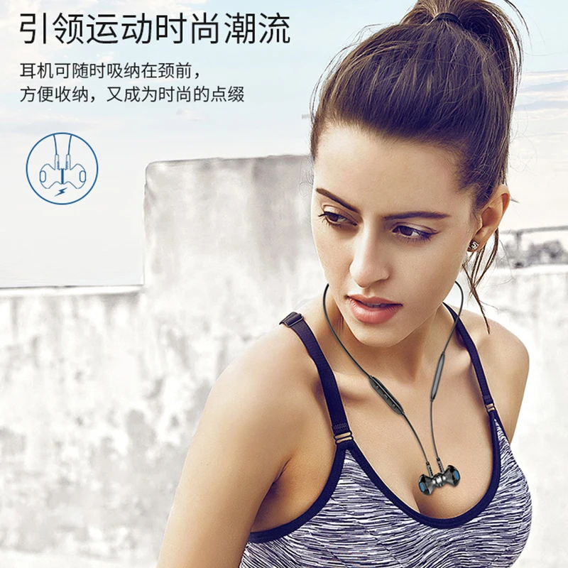 Langsdom L5B IPX5 waterproof Wireless Sports Bluetooth Headset 5 0 Gaming Music Sports Running active Noise Reduction eardphones