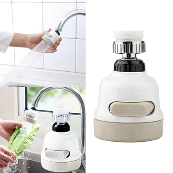 

360 Degree Rotatable Spray Head Tap Durable Faucet Filter Nozzle 3 Modes KitchenTap Nozzle torneiras tap filter faucet