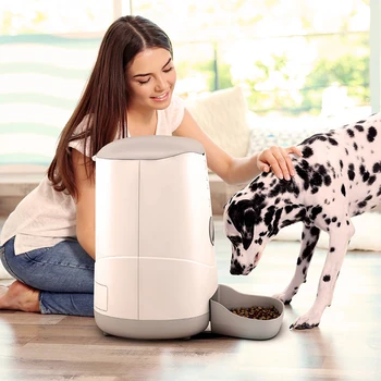 

Nutri Vision Smart Automatic Pet Feeder with App Control and 120 Wide-angle HD & Night Vision Camera for Cats Dogs