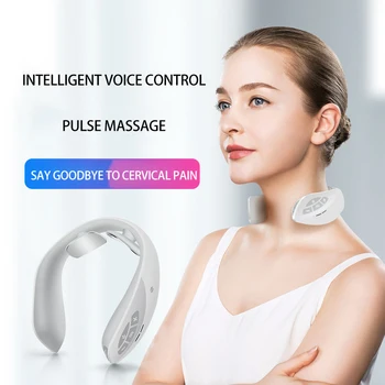 

Cervical spine massager multifunctional neck vibration pulse home intelligent constant temperature neck protector cervical spine