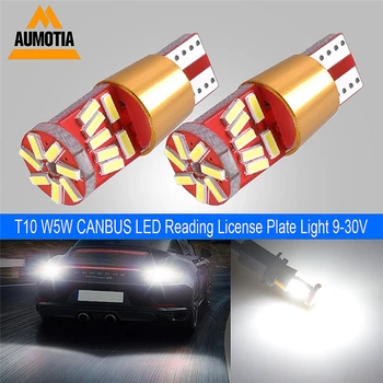 

2pcs T10 LED CANBUS W5W Car light Luces LEDs Para Auto Super Bright Clearance Interior Side light 21 4014 LEDs DC 9-28V